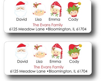 30 christmas labels holiday address labels snow globe