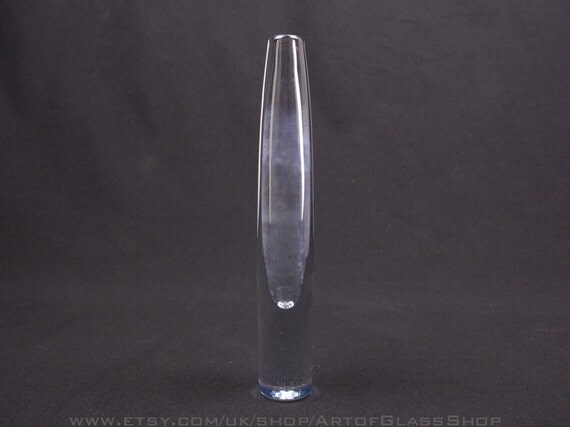 Strombergshyttan Single Stem Glass Vase By Asta By Artofglassshop