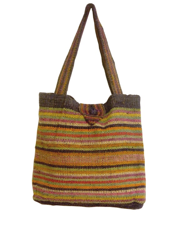 wool shoulder bag