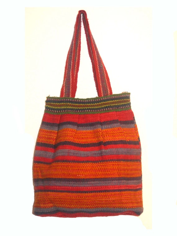 peruvian woven bags