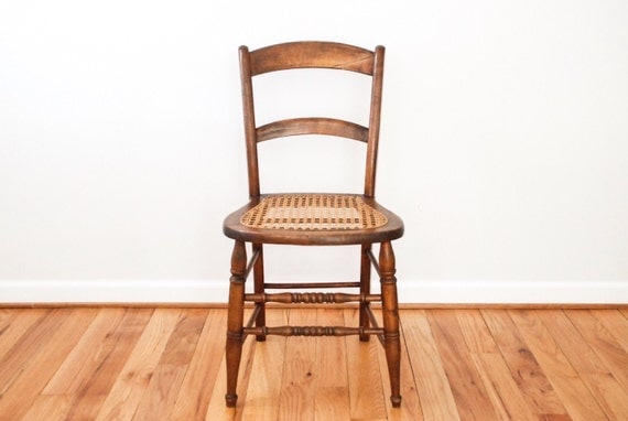 Montclaire Upolstered Caned Dining Room Chair