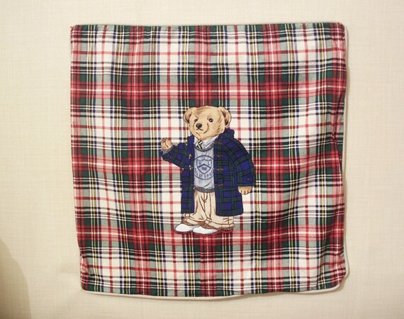 polo bear pillow