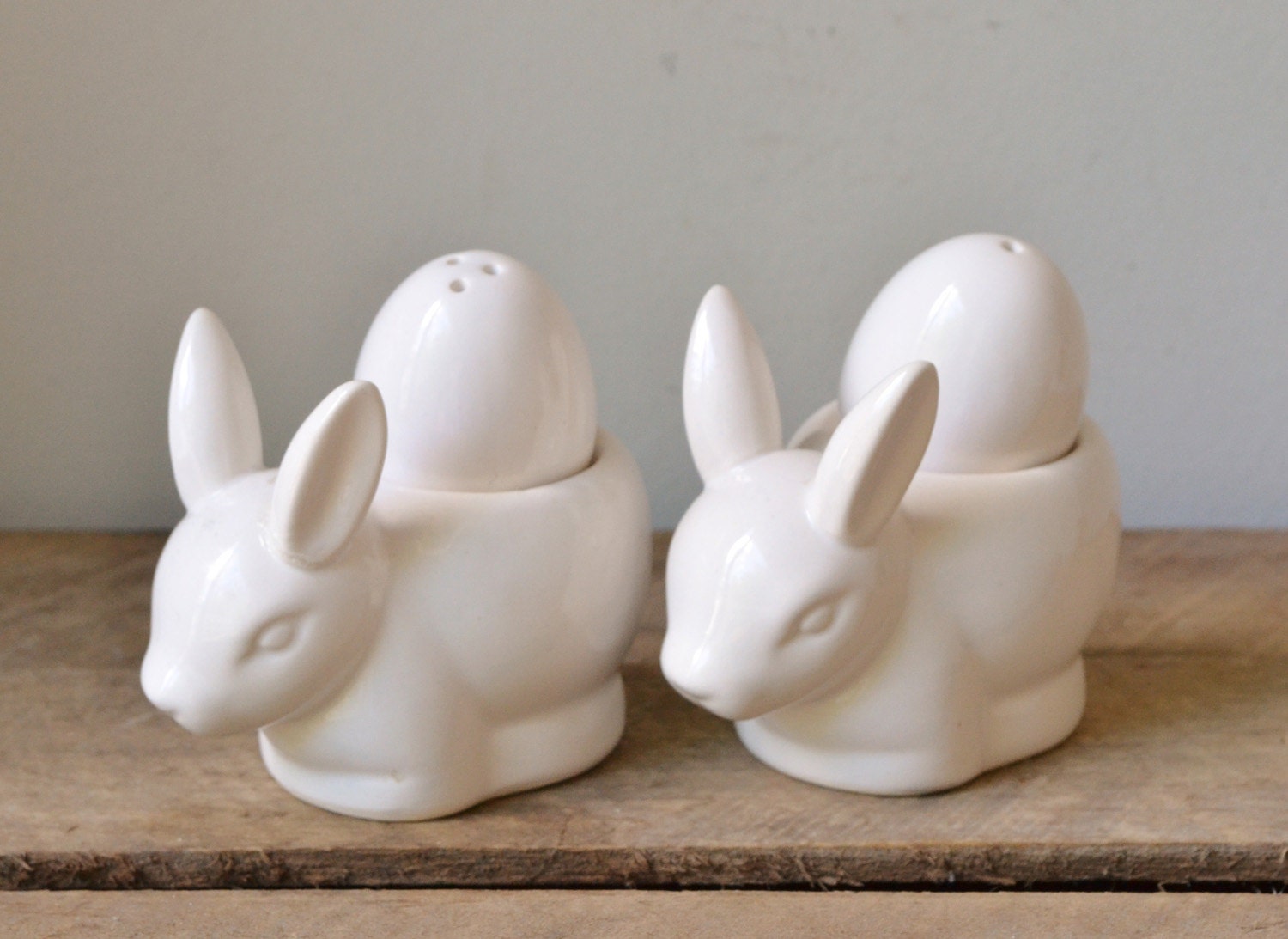 Rabbit Egg Cups & Salt and Pepper Shakers Haute Juice