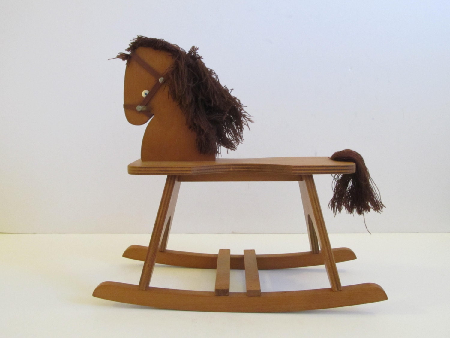 Wooden Rocking Horse, Romania, Rocking Horse, Toy Rocking Horse, Doll