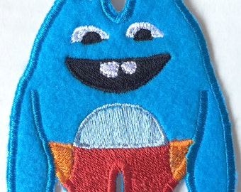 Broad City Abbi's BINGO BRONSON Plushie Guy Patch