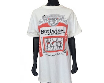 vintage buttwiser shirt