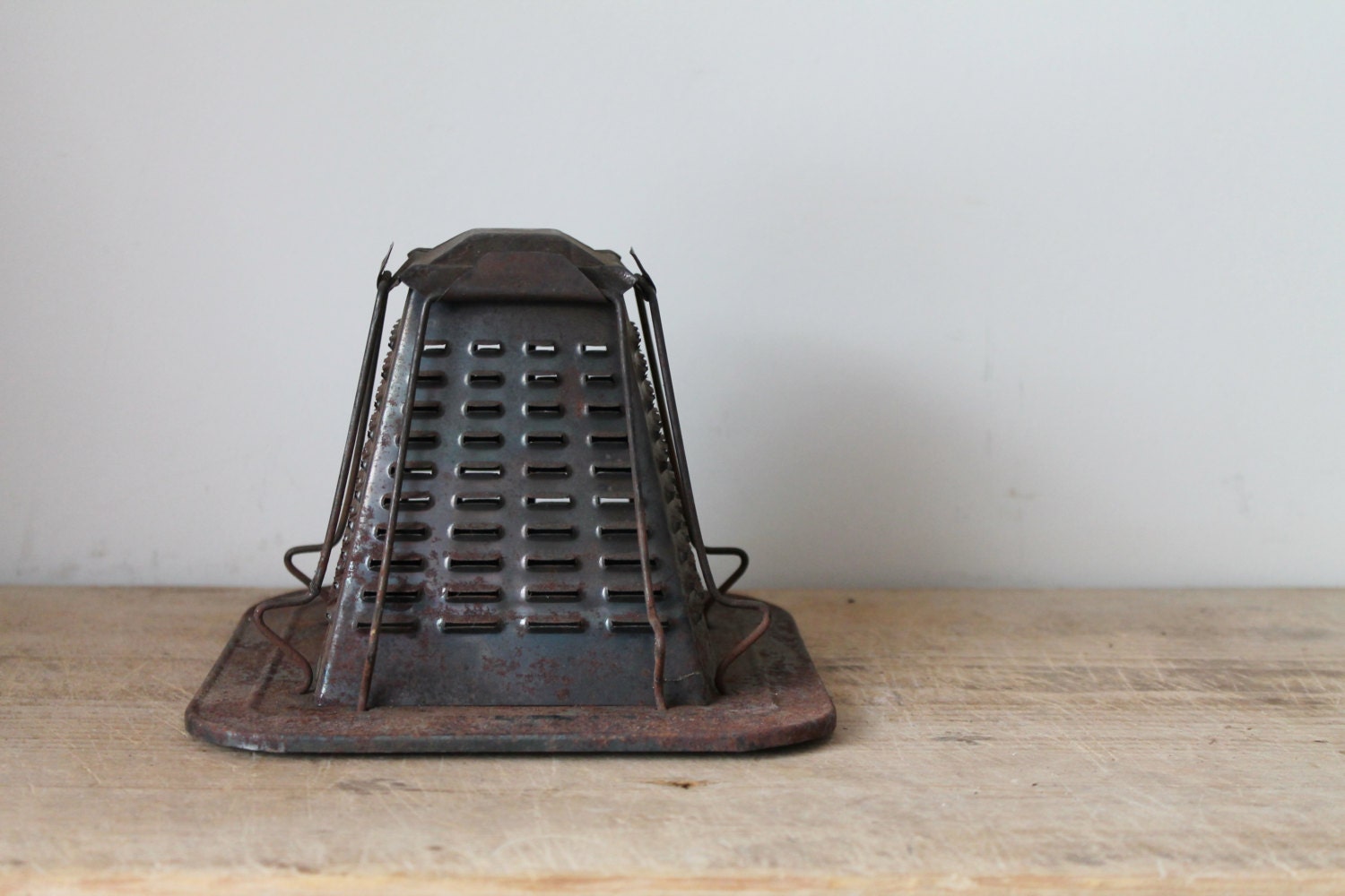 Antique / Vintage Toaster Stove Top Tin by NorthSouthSalvage