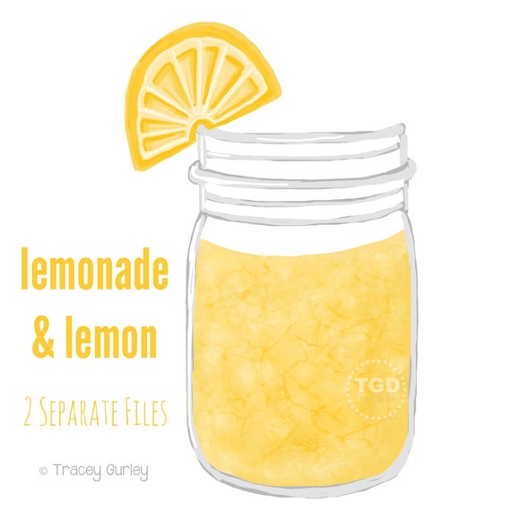 lemonade clipart black and white - photo #50