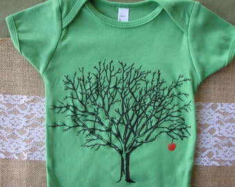 Ready to Ship- TREE of life one-piece, American Apparel Onesie