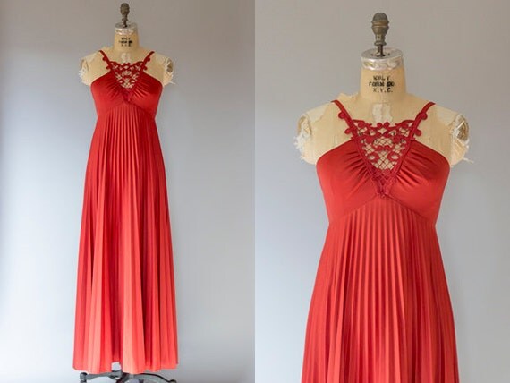 rust orange maxi