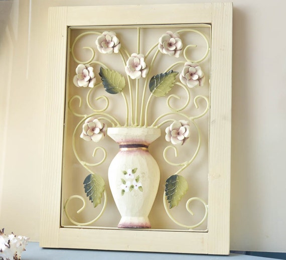 Metal Wall Art Metal Wall Art Flowers Rustic Frame Metal