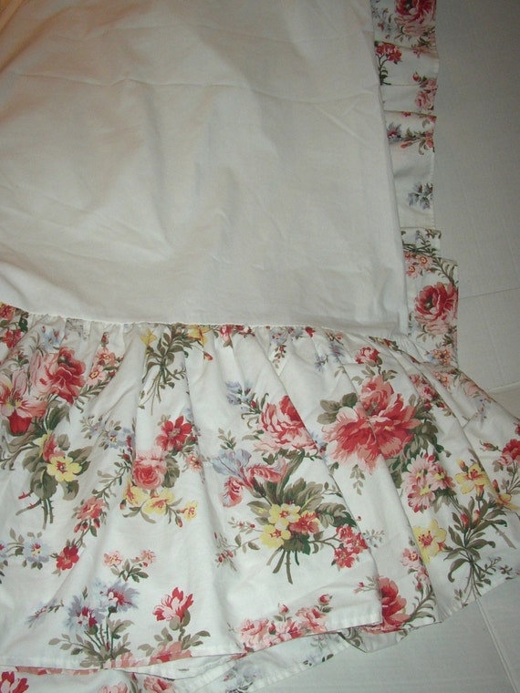 Ralph Lauren Petticoat King Bed Skirt Dust by PopsCottageFinds