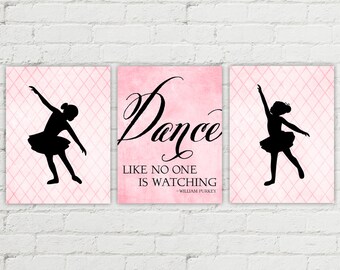 Ballerina Wall Art ballerina wall art | etsy Ballerina Wall Art ballerina wall art | etsy