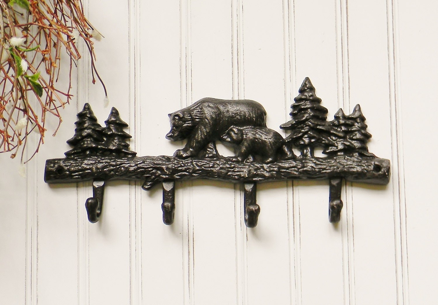 Bear Coat HookCast Iron Coat Rack Cast Iron Coat Hooks Bear