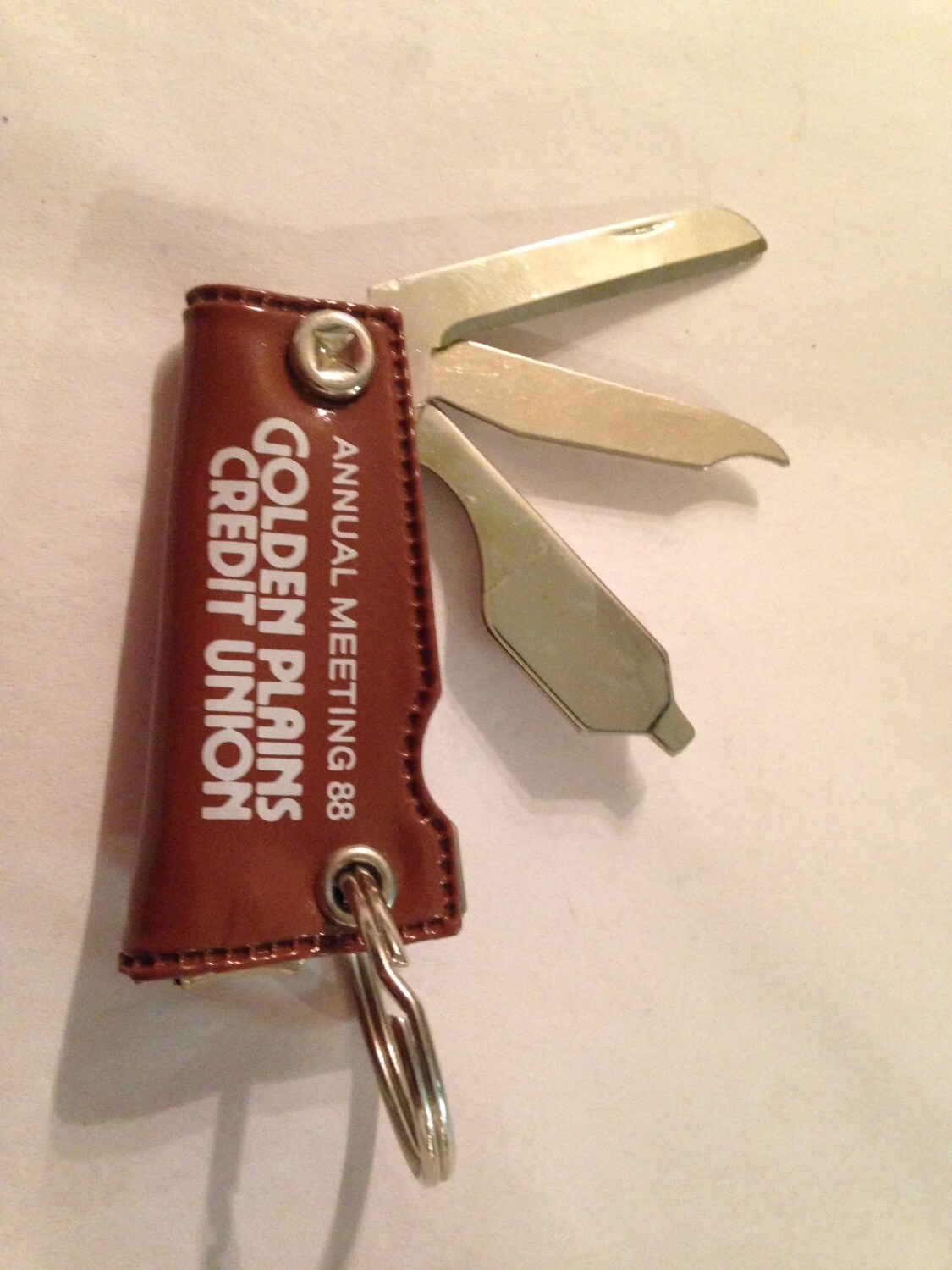 Vintage Souvenir Pocket Knife Nail Clipper Combo MultiTool