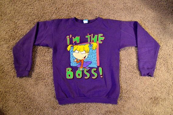 rugrats sweatshirt purple