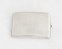 1930s Vintage Silver Cigarette Case