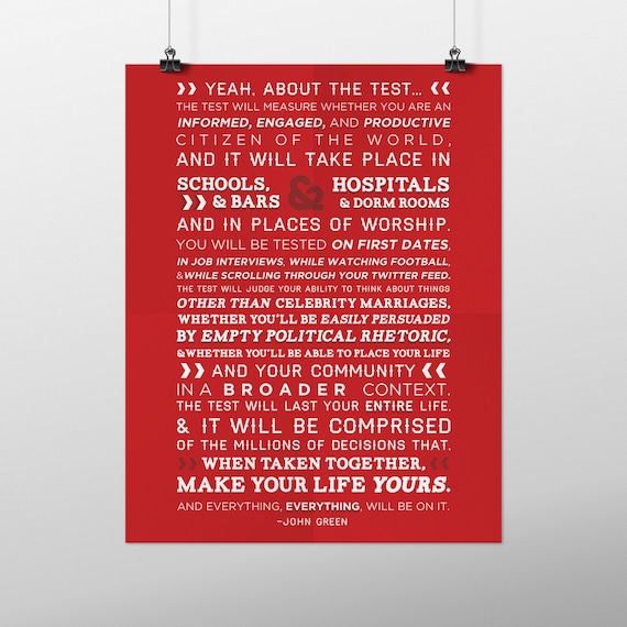 John Green Crash Course Literature
