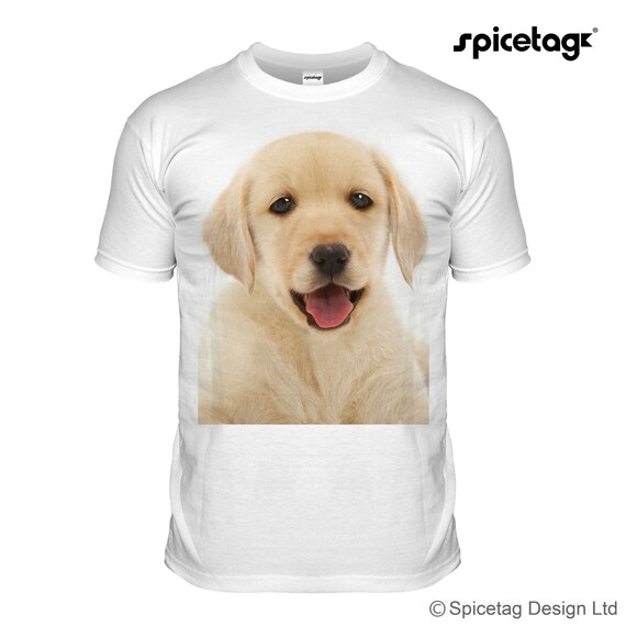 Labrador Retriever T-shirt Golden Dog Tshirt Cute Pet Puppy