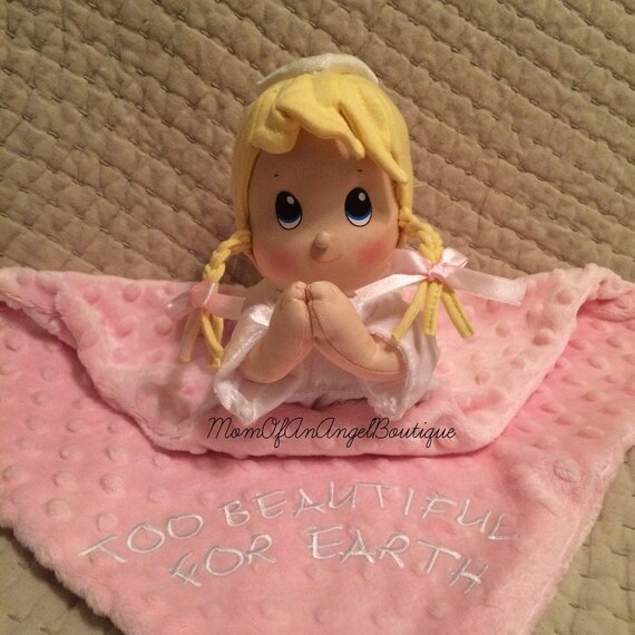 Angel Baby Too Beautiful For Earth Lovey by momofanangelboutique