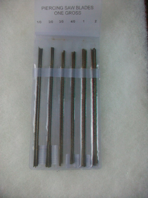 Jewelers Saw Blades 144 Piece Set 1 Gross