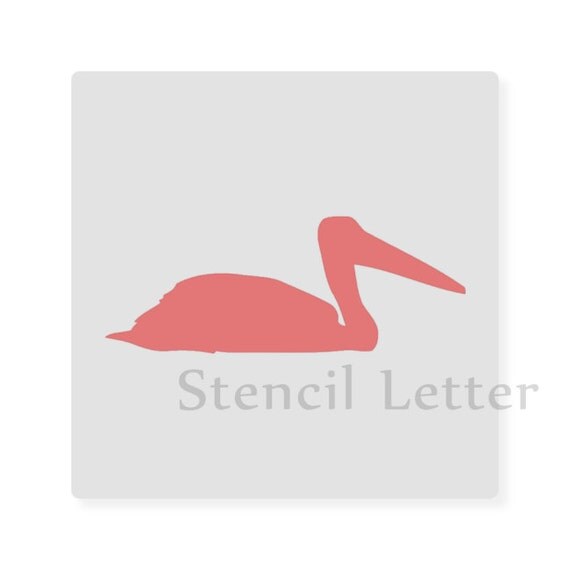 Pelican Style 2229 DIY Stencil Clear Plastic by StencilLetter