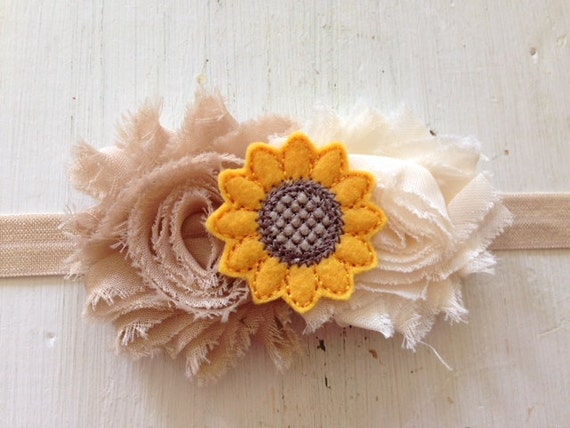 chagne ivory shabby flower headband fall sunflower headband ivory and shabby flower headband chagne ivory shabby flower headband fall sunflower headband ivory and shabby flower headband