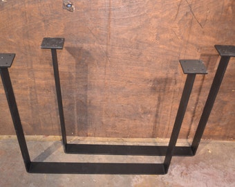 Industrial Steel Metal Table Legs Any Size & Color