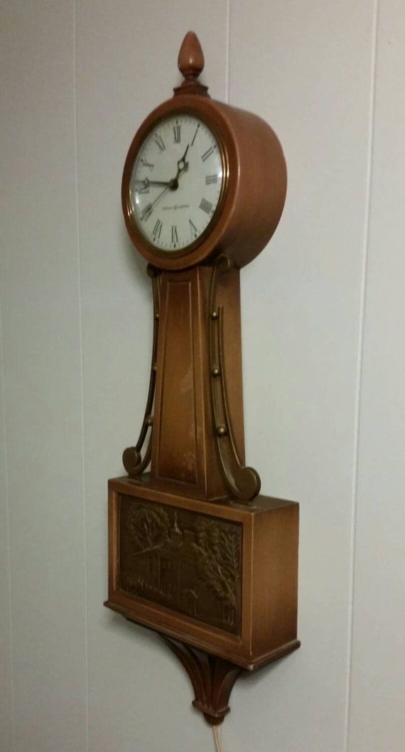 Vintage General Electric Wall Mount Clock in by RoysTradingPost