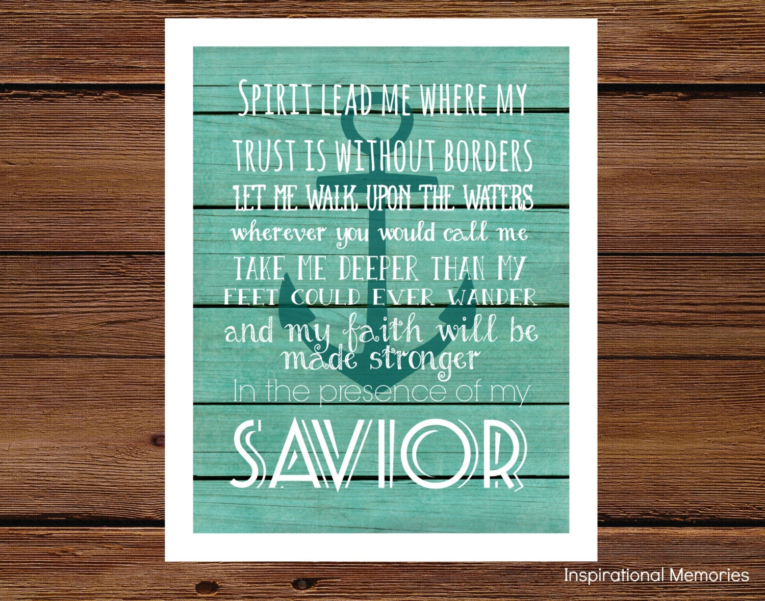 Spirit Lead Me Where My Trust Is Without Borders Lyrics