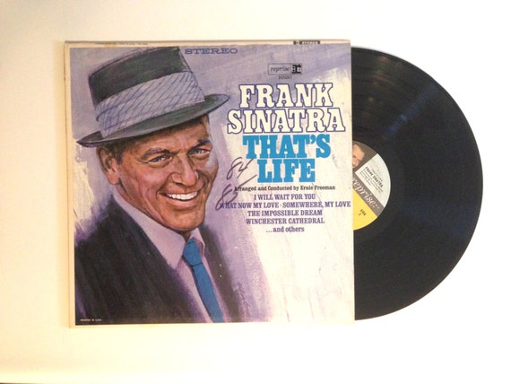 Vinyl Record Frank Sinatra Thats Life Lp Album By Charmcityrecords