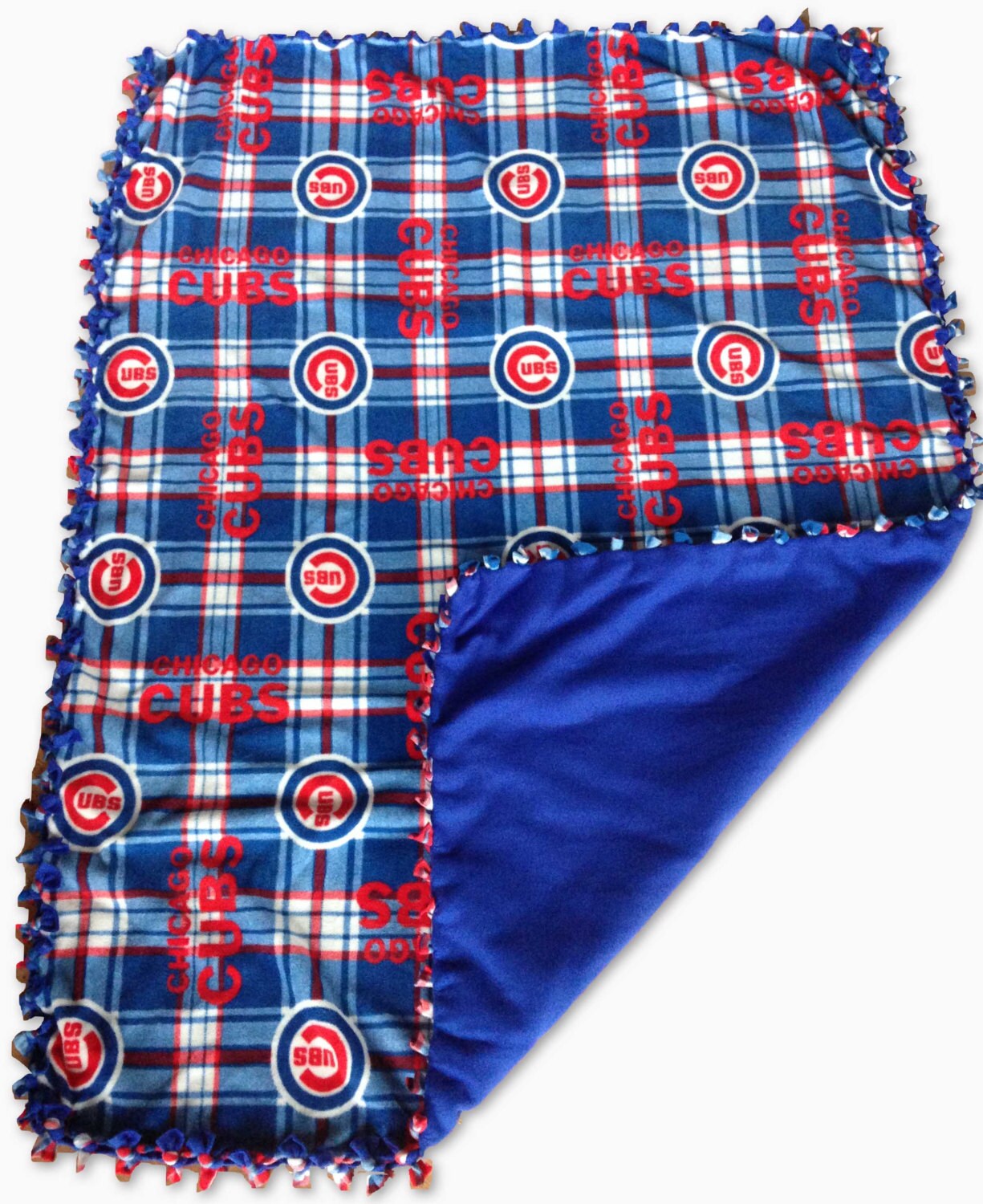 MLB Fleece Blanket Chicago Cubs Blanket by loveyourinnerfleece