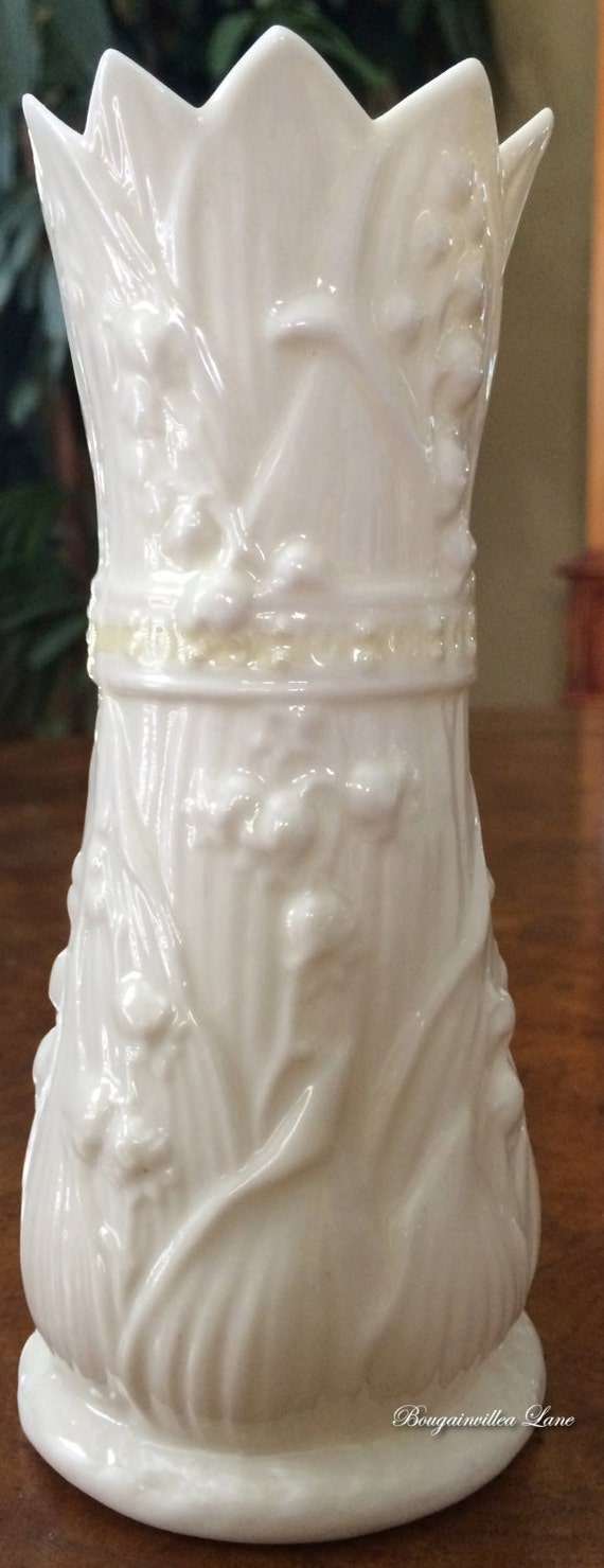 Belleek Lily of the Valley Vase 1 Available