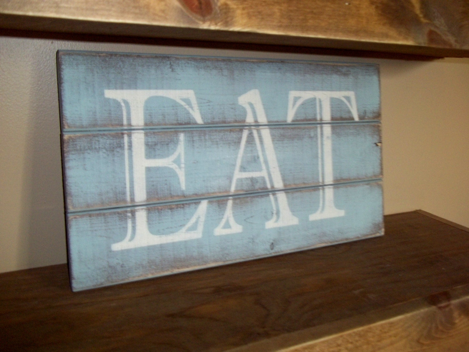 by kitchen kitchen Rustic sign rustic eat sign. sign. PrettyandRustic  EAT Vintage