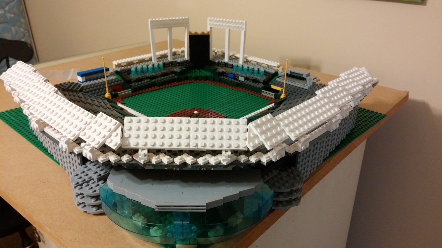 The K Kansas City Royals' Kauffman Stadium Brick Model