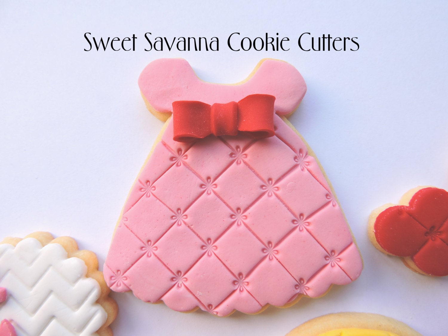 Related categories Our Clothing cookie cutters collection has fashionable cutters to suit every occasion. Whether you're looking for lingerie, formal wear, beach gear, baby clothes, athletic apparel or ethnic costumes, we've got the awesome apparel cookie cutters you need to outfit your cookie cutter collection.