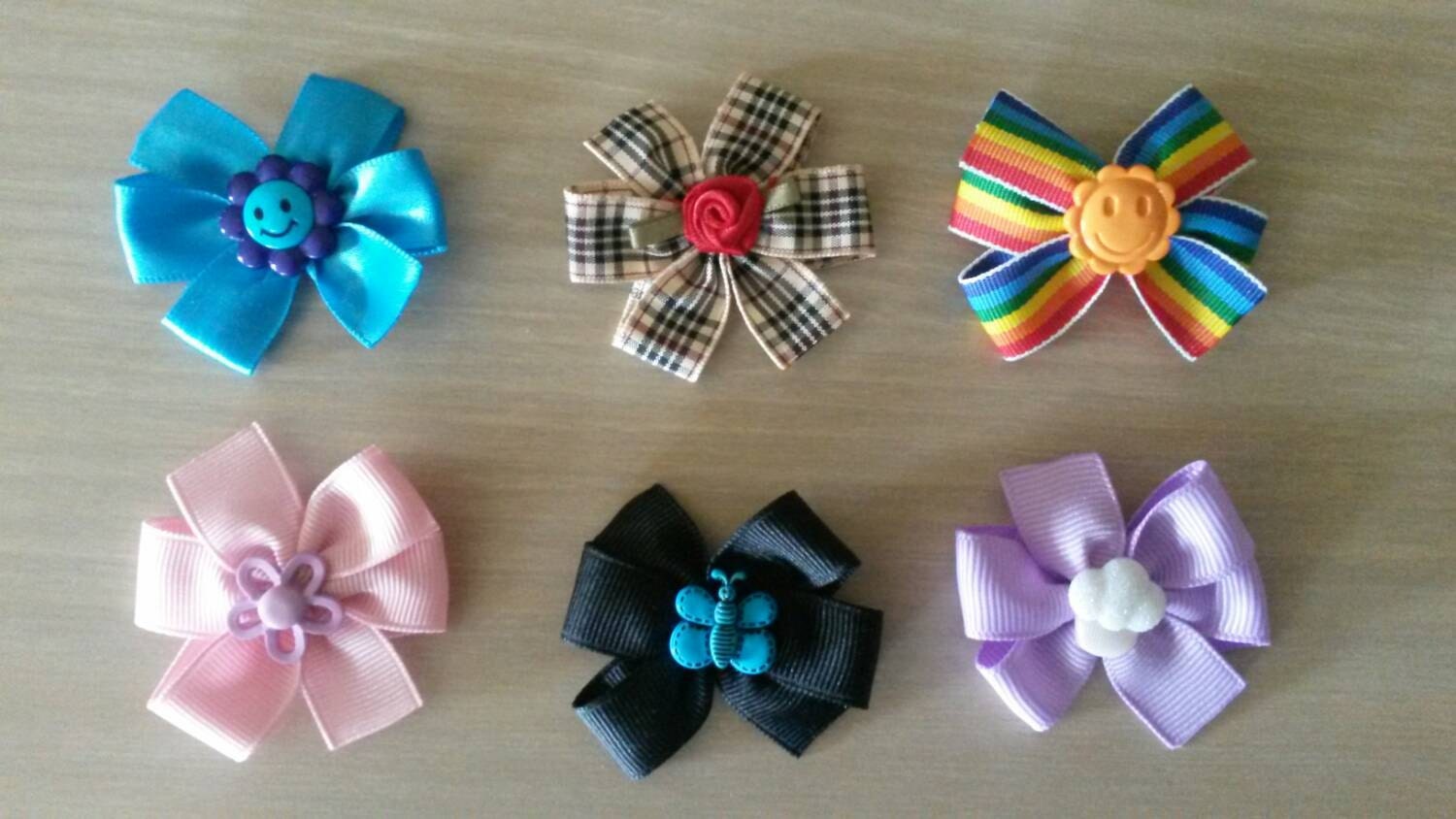 Velcro Hair Bows Baby Hair Bows Newborn Hair Bows Small Dog