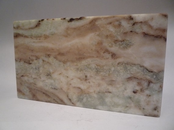 Brown Pastry Footed  Green Cutting cutting Board marble board brown Marble Vintage Cheese Cream