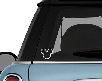 Mickey Mouse Car Decal Disney Vinyl