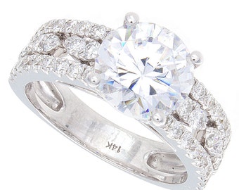 1.5 ct radiant cut diamond ring