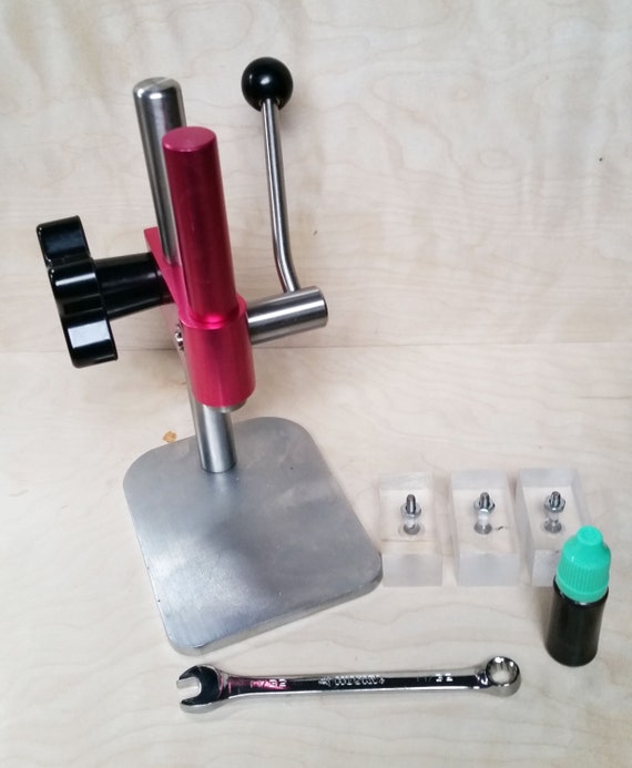 Soap Stamp Mini Arbor Press Stamper by CustomSoapStamps on Etsy