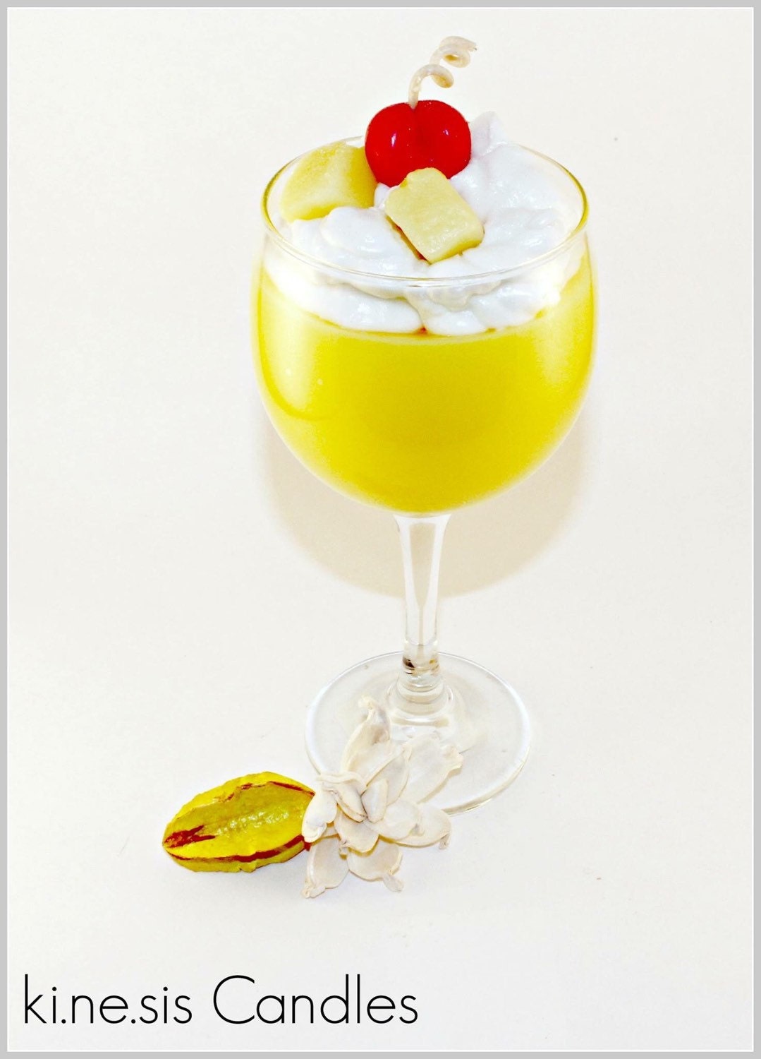 Cocktail Glass Candle Bar EditionMixed Drink by KinesisCandles