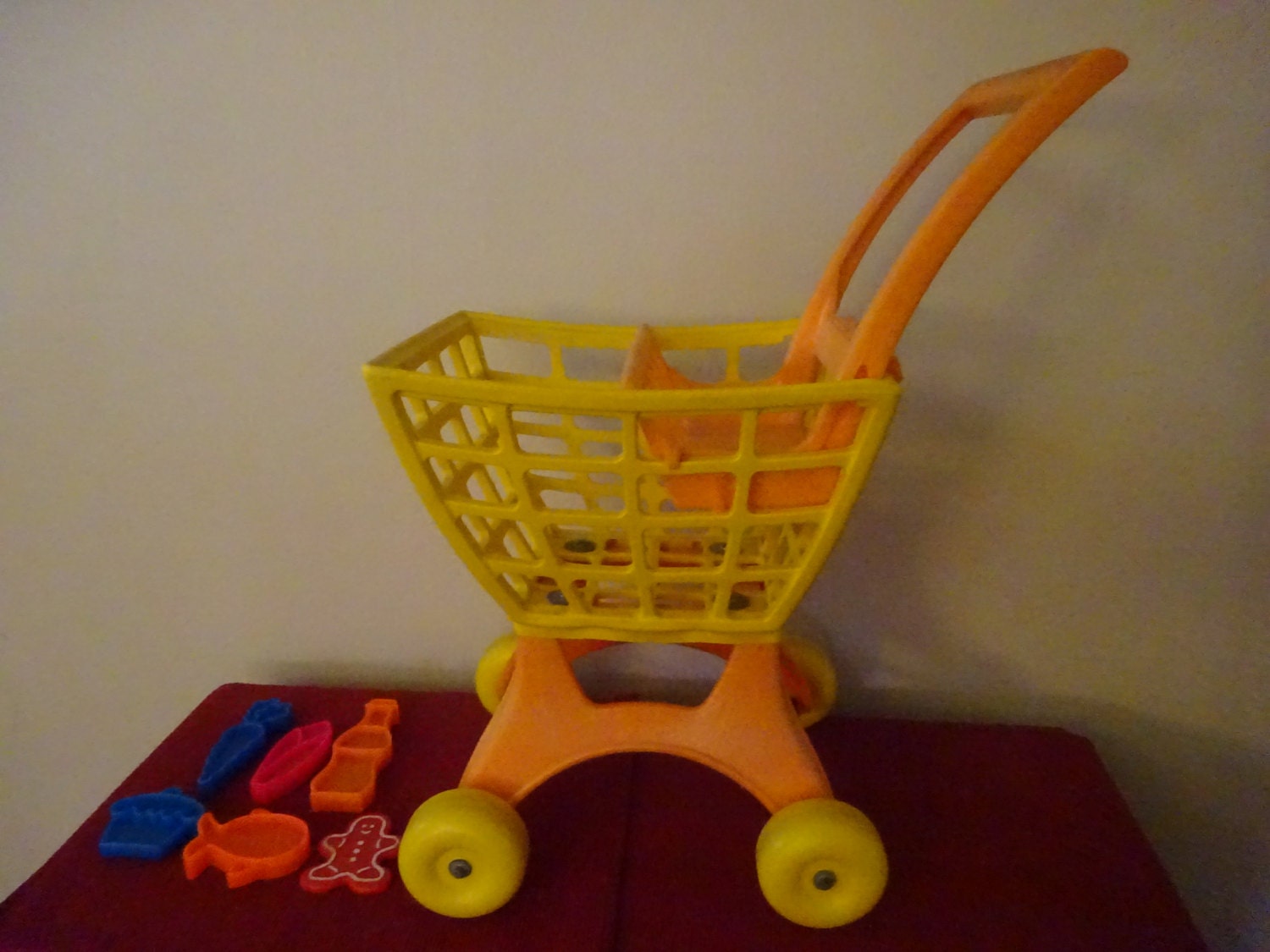 vintage mattel tuff stuff shopping cart