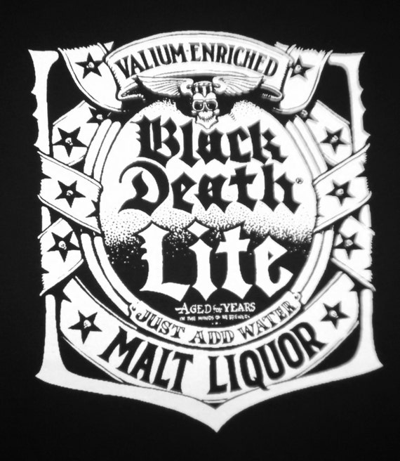 black death malt liquor shirt