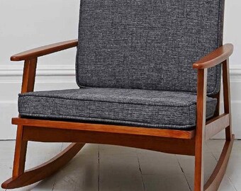 CUSTOM - You Pick the size - Mid Century Modern Chair Cushions