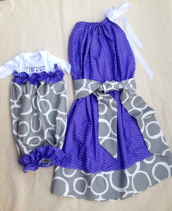 Family sets Matching maternity gowns for by Mimimadeitboutique