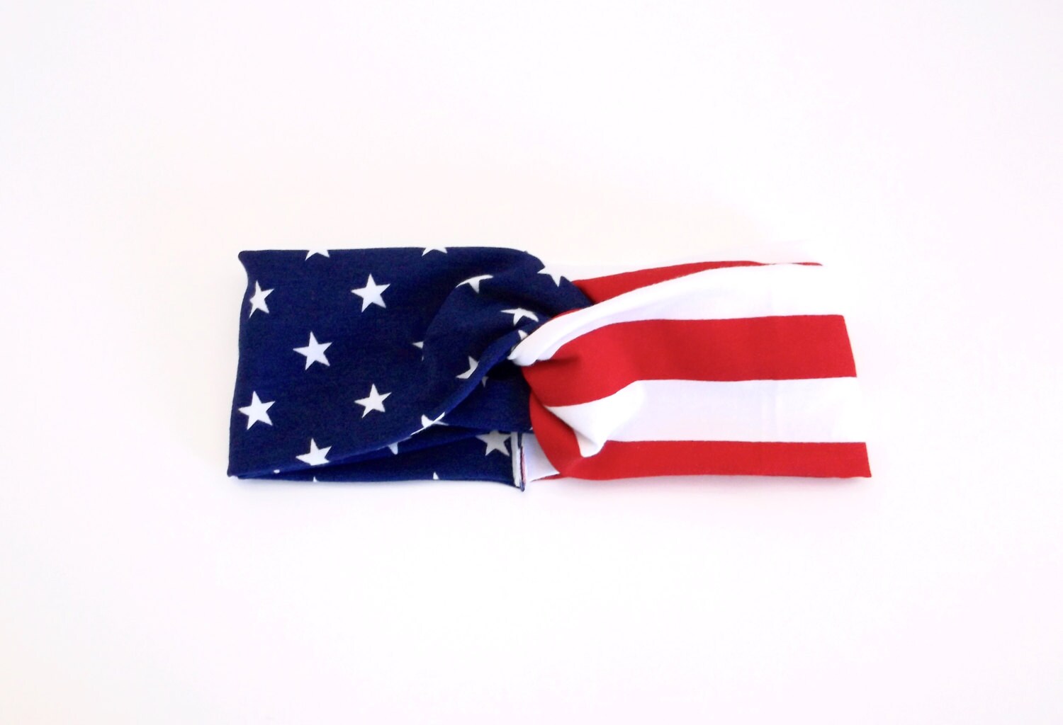 4th of July headband USA Headband Red White and Blue