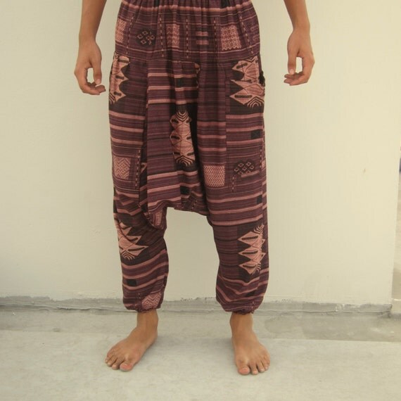 harem pants gender neutral pants baggy by AmadeusCoutureSupply