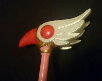 Cardcaptor Sakura Clow Bird Wand Cosplay Prop Part