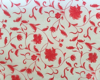Red decal!underglaze decal for pottery.10 sheets together.